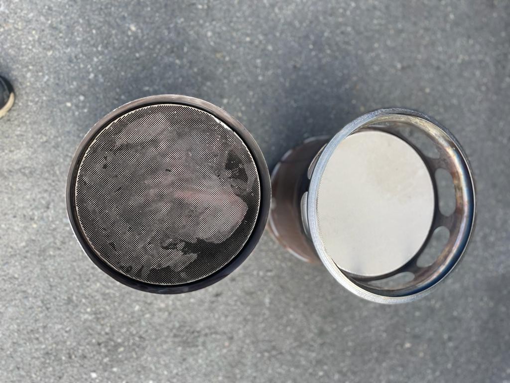 Czyszczenie DPF – porównanie stanu przed i&nbsp;po regeneracji